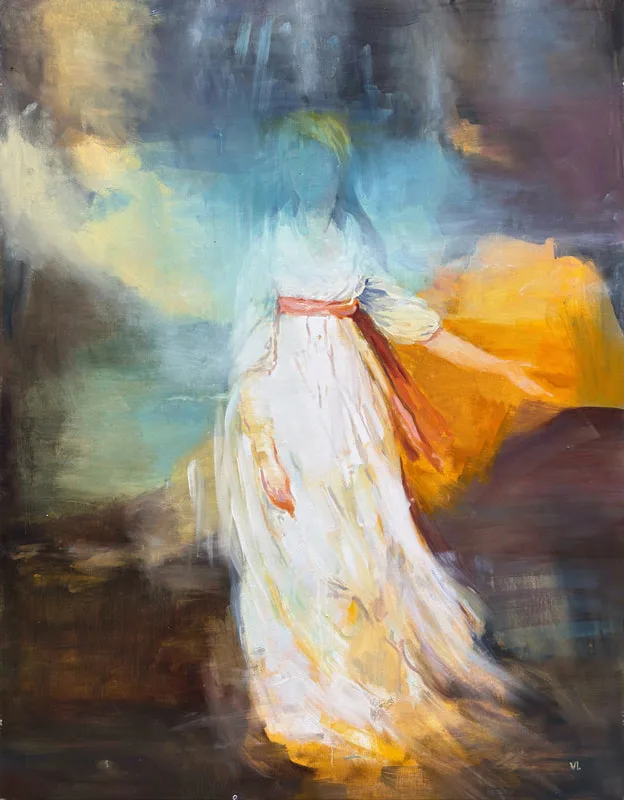 Valter Lopes, ritratto femminile a velature